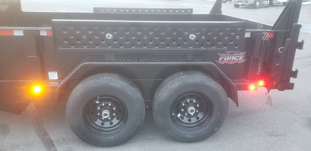 2022 FORCE DUMP TRAILER 7 X 12  for sale at Mull's Auto Sales