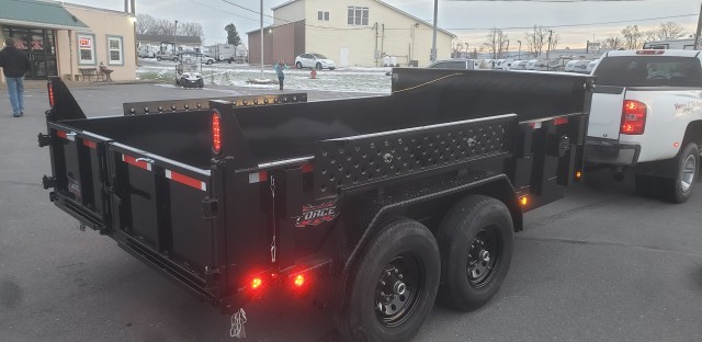 2022 FORCE DUMP TRAILER 7 X 12  for sale at Mull's Auto Sales