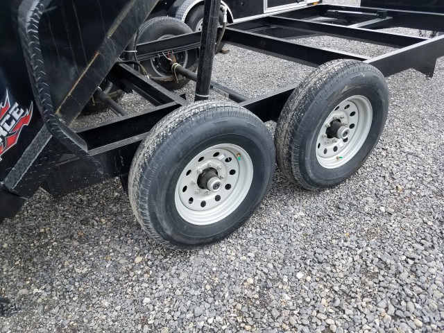 2017 FORCE 12 FOOT DUMP STEEL for sale at Mull's Auto Sales