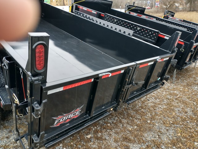 2021 FORCE DUMP TRAILER 7 X 14  for sale at Mull's Auto Sales
