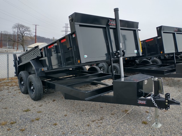 2022 FORCE DUMP TRAILER 7 X 14  for sale at Mull's Auto Sales