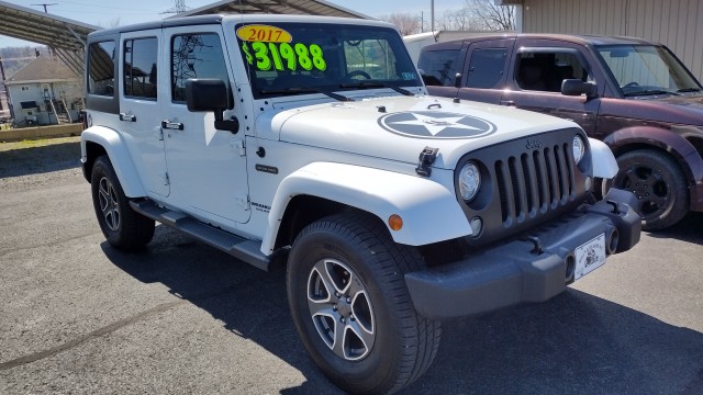 2017 Jeep Wrangler Unlimited Sport 4WD for sale at Mull's Auto Sales