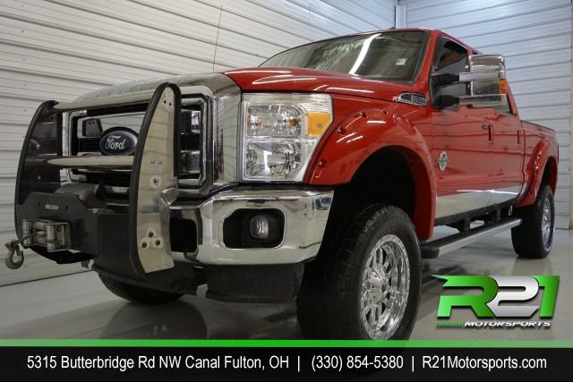 2013 FORD F-350 SD LARIAT CREW CAB LONG BED 4WD for sale at R21 Motorsports