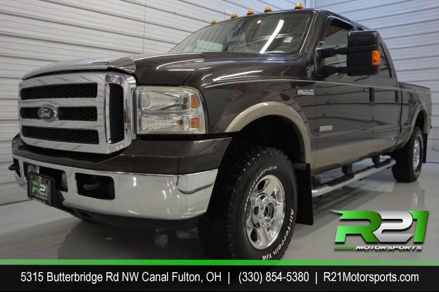2006 FORD F-350 SD LARIAT - CREW CAB - 4WD -  DUALLY - NEW ARRIVAL - RUST FREE SOUTHERN TRUCK - CLEAN CAR FAX - 2 OWNER - PRICE BASED ON CONDITION  - CALL R21 MOTORSPORTS @ 330-854-5380 FOR DETAILS!! for sale at R21 Motorsports
