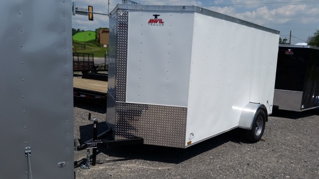 2017 ANVILE 6 X 12 ENCLOSED TRAILER for sale at Mull's Auto Sales